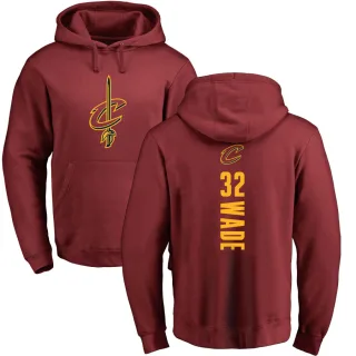 Men's Cleveland Cavaliers Dean Wade Branded Maroon Backer Pullover Hoodie