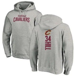 Youth Cleveland Cavaliers Tyrone Hill Branded Ash Backer Pullover Hoodie